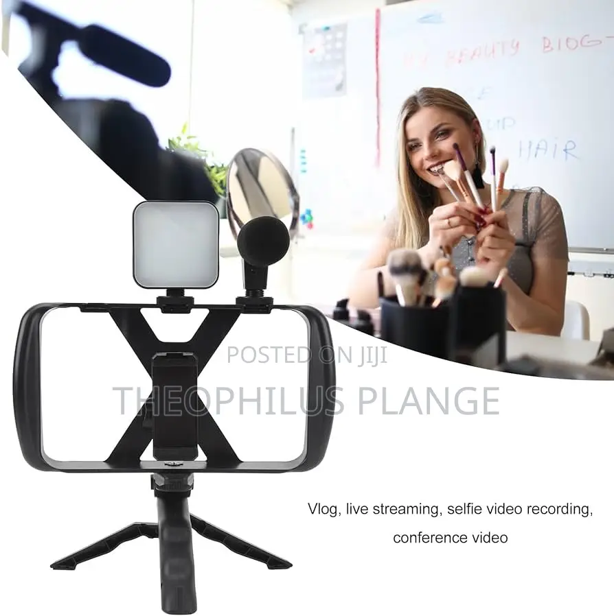 Vlog, Live Streaming, and Selfie Videos Recording Kit