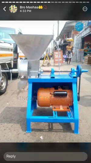 Pepper Mill Electric Motor and Petrol Engine Complete