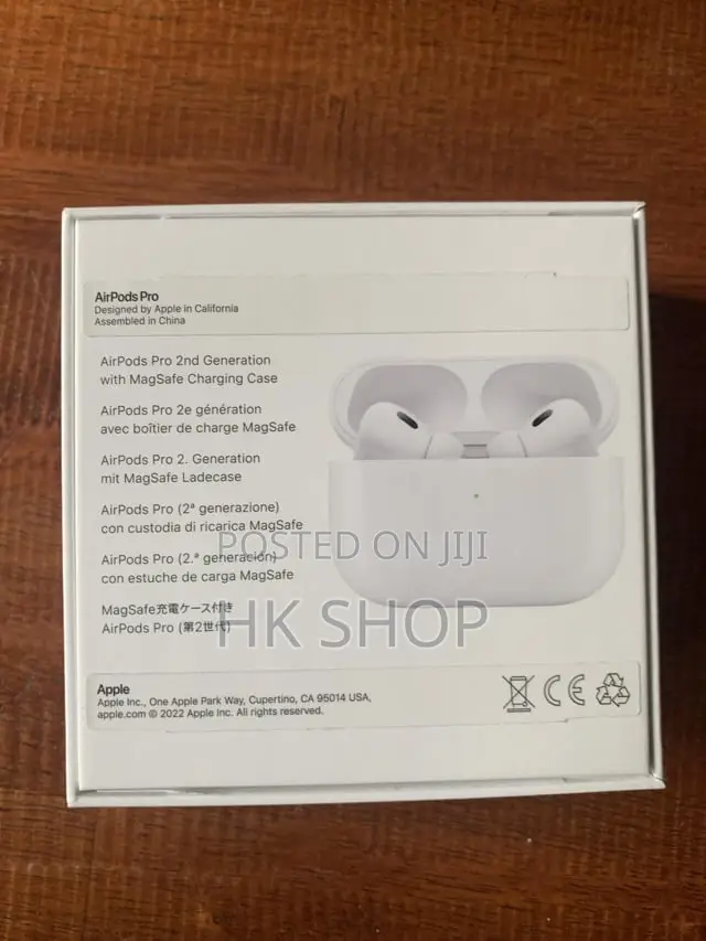 Apple Airpods Pro 2nd Generation With Free Case