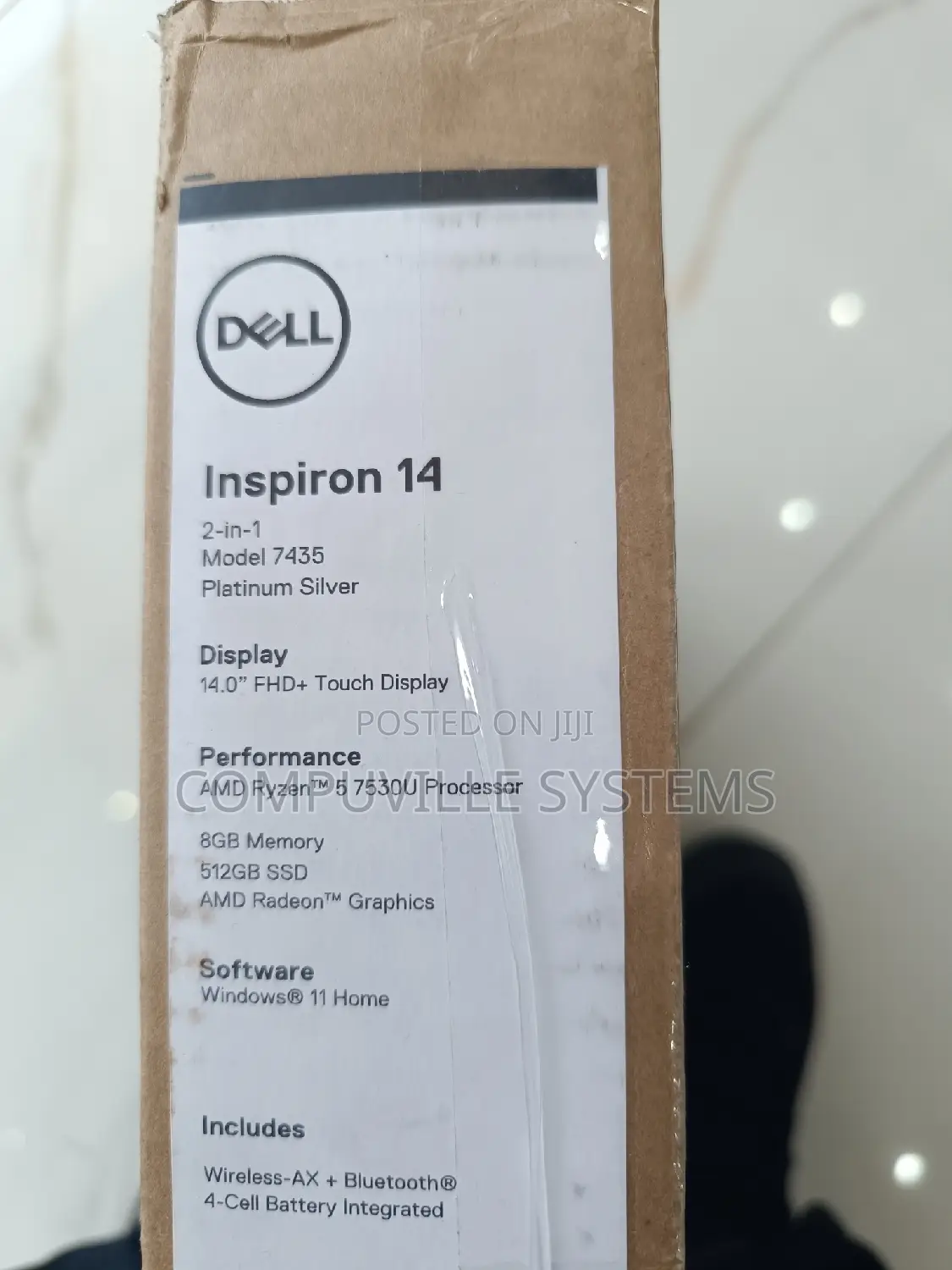 New Laptop Dell Inspiron 14 8GB AMD Ryzen SSD 512GB