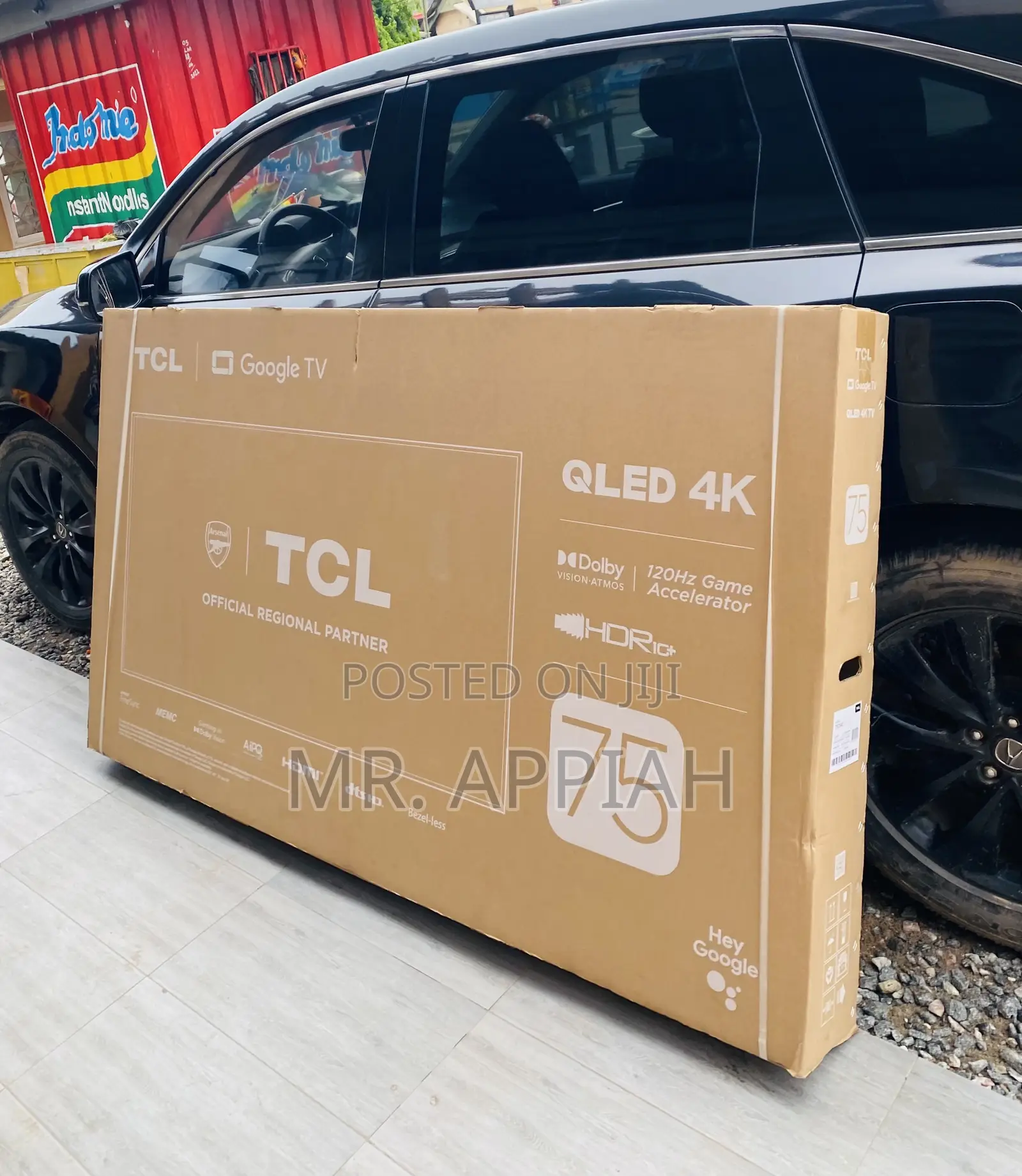 Affordable TCL 75c645 75” Smart Qled Android Tv(Black).