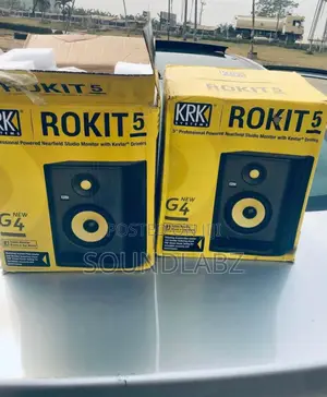 Krk Rokit Rp5 G4 Studio Monitor Active 55w Black