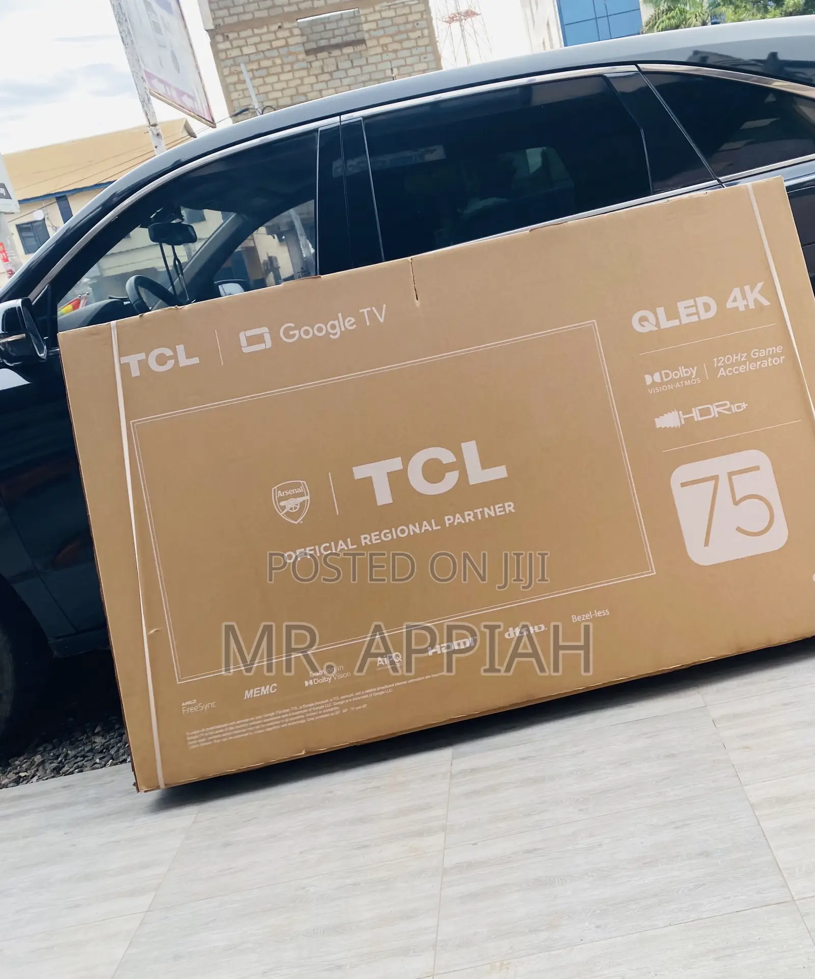 Quality TCL Qled 75c645 75 Inch Smart Android Tv(Black).