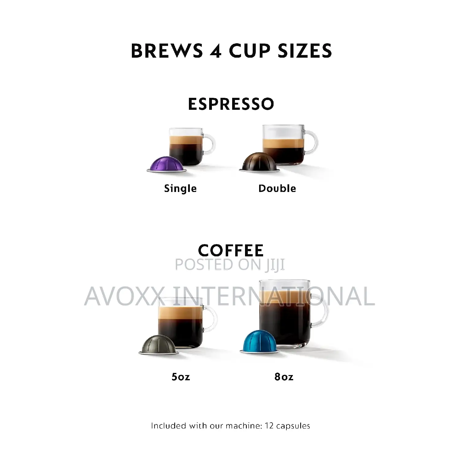 De'longhi Nespresso Vertuo Coffee and Espresso Machine