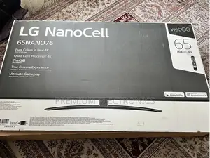 LG 65" LG Nanocell TV Uhd , Webos, Apple Airplay 65nano76