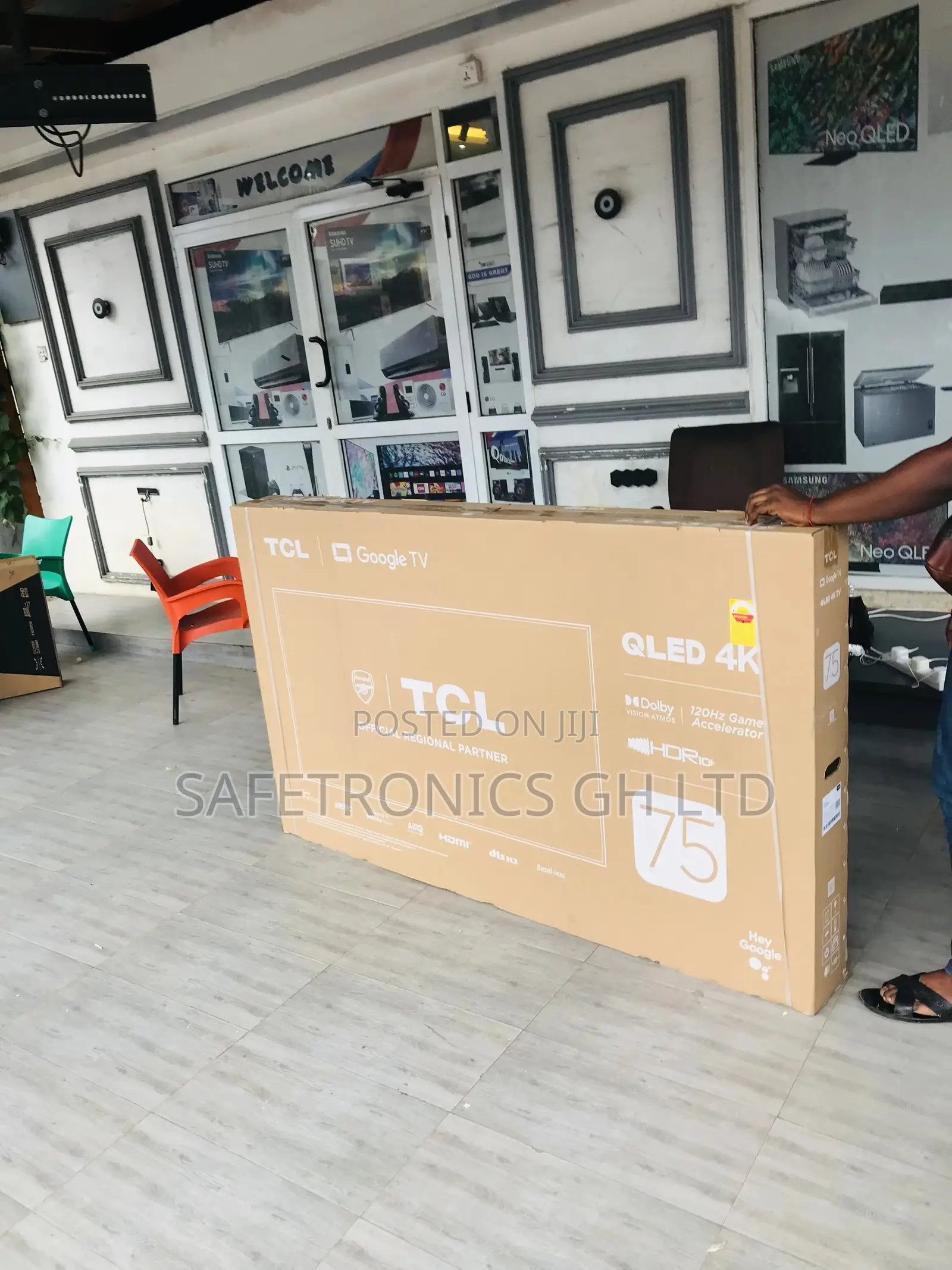 Qled C645 Electric TCL 75 Inches Glossy Smart Tv