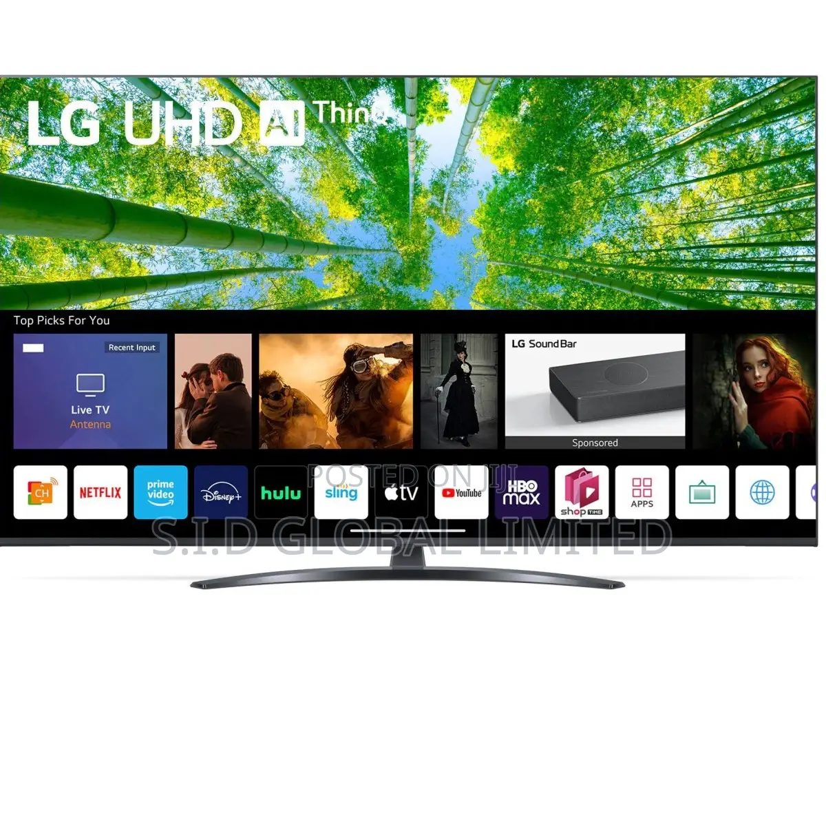 LED TV LG 55uq81003, Uhd, DVB-T2/S2, Smart