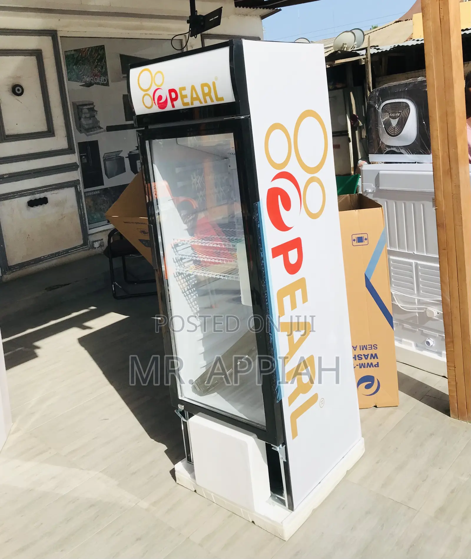 Latest Pearl PVC 316 Single Door Beverage Cooler.