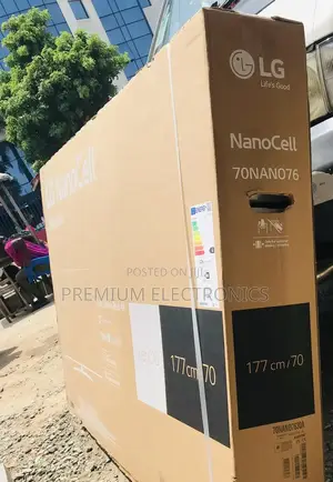 Superb Lg Nanocell Nano76 70" Tv, Magic Remote, Thinq Ai Uhd