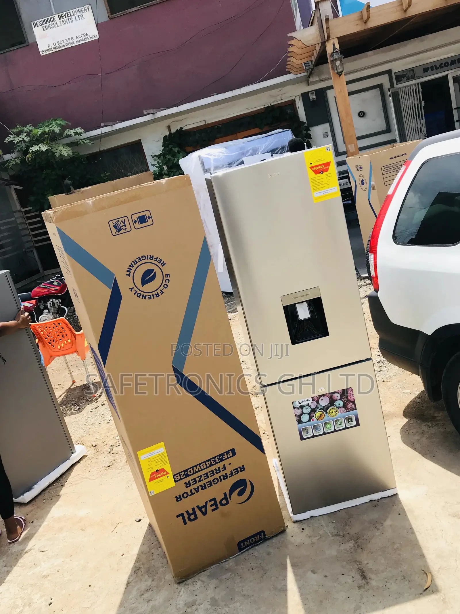 Pf-334bwd Bottomefreezer Doubledoor Pearl 251 Liters Fridge
