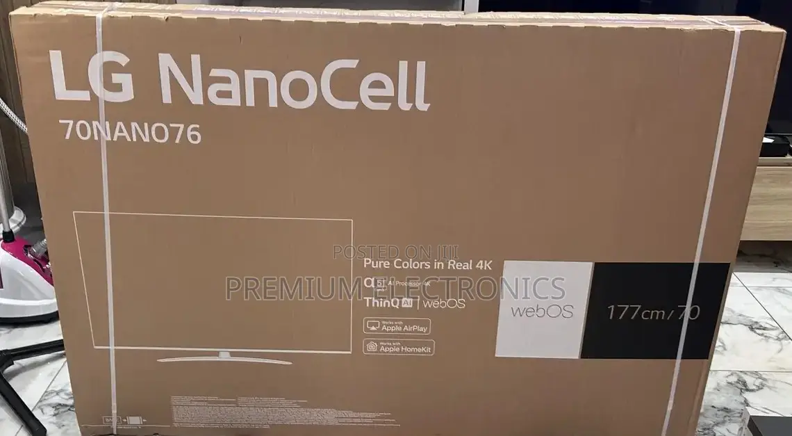 LG 70" Powered by Intelligent Processing, Nanocell 70NANO76
