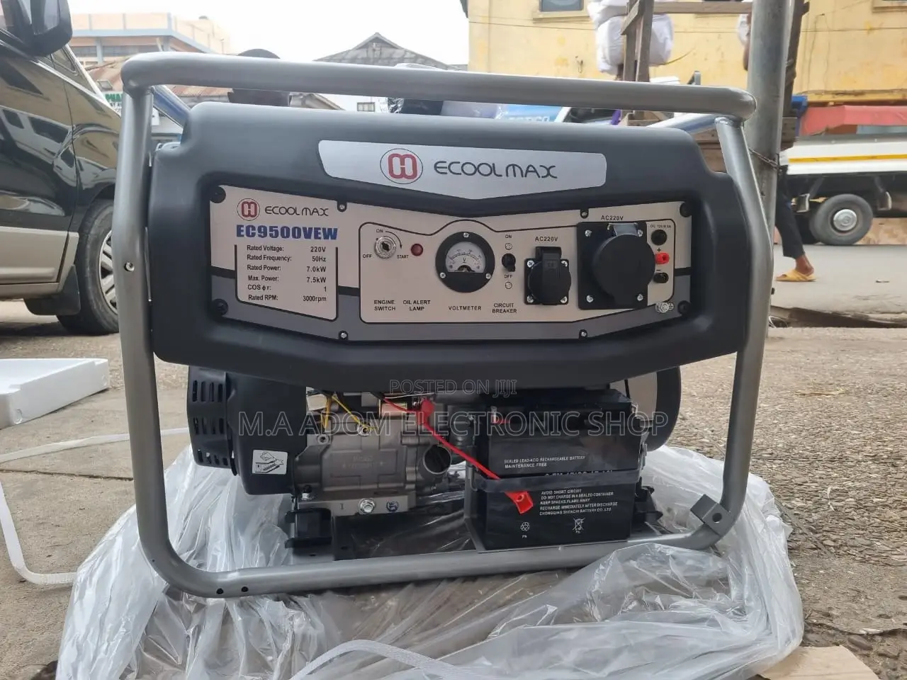 7.5 Kva Ecool Max Power Generator