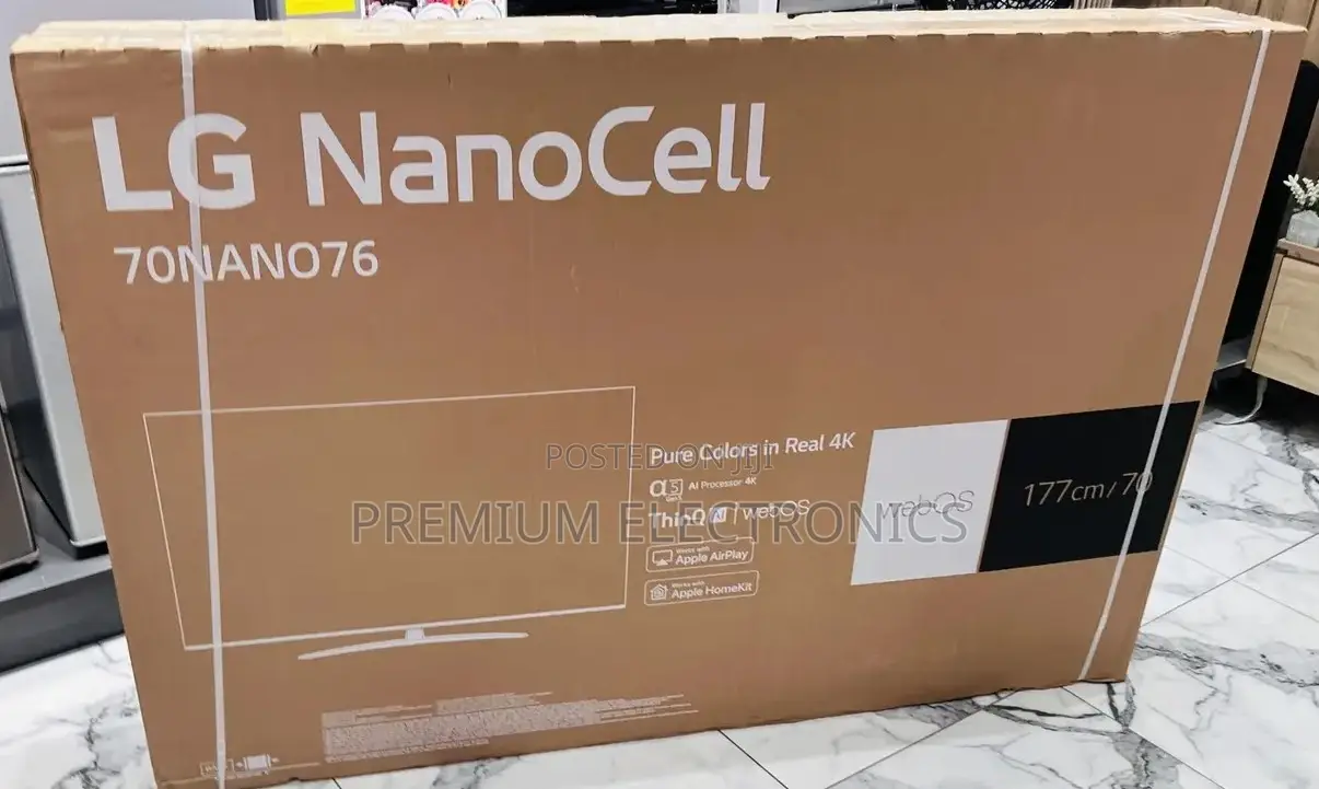LG Thinq Ai Voice Activated Interface, 70nano76 Uhd TV
