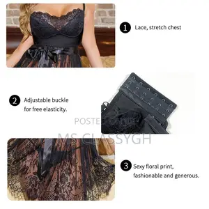 Lingerie Lace Babydoll Nightdress Straps Nightgown Sexy Slee