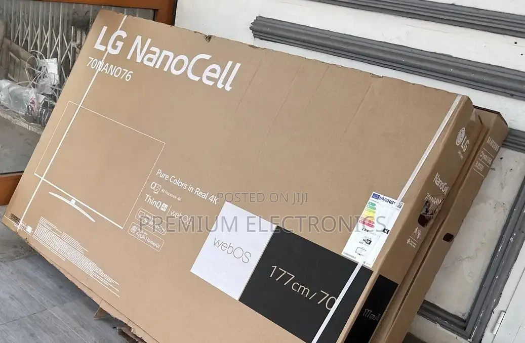 Ultra-Large Screen | 70" LG Nanocell TV, 70NANO76, Thinq 