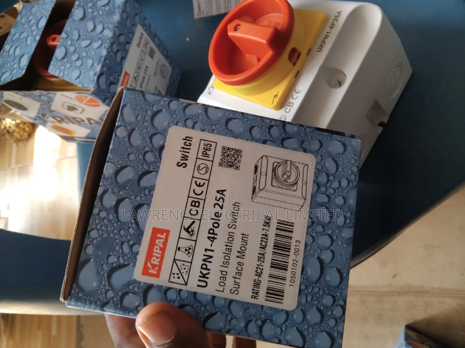 KRIPAL Switch 25amps 4pole