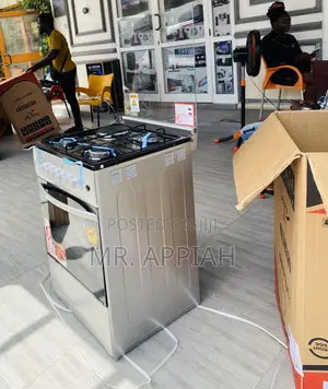 Shop Classic Volcano 3 Gas + 1 Electric Burner(50x50)Gray.