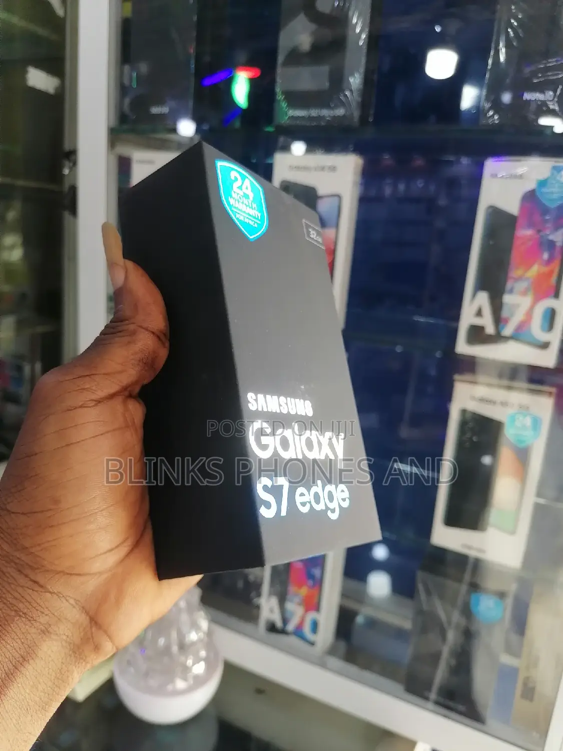 New Samsung Galaxy S7 edge 32 GB Black