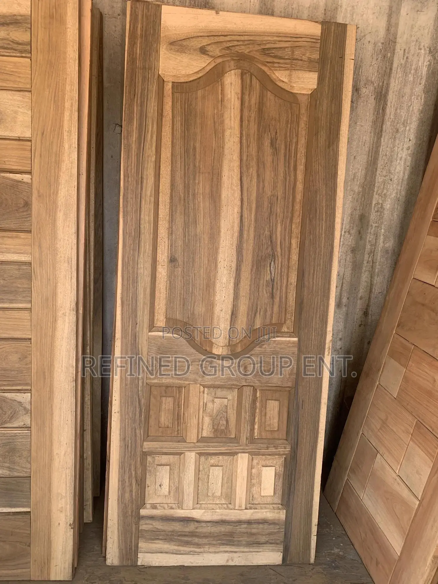 Ghana Made Doors. Hardwood