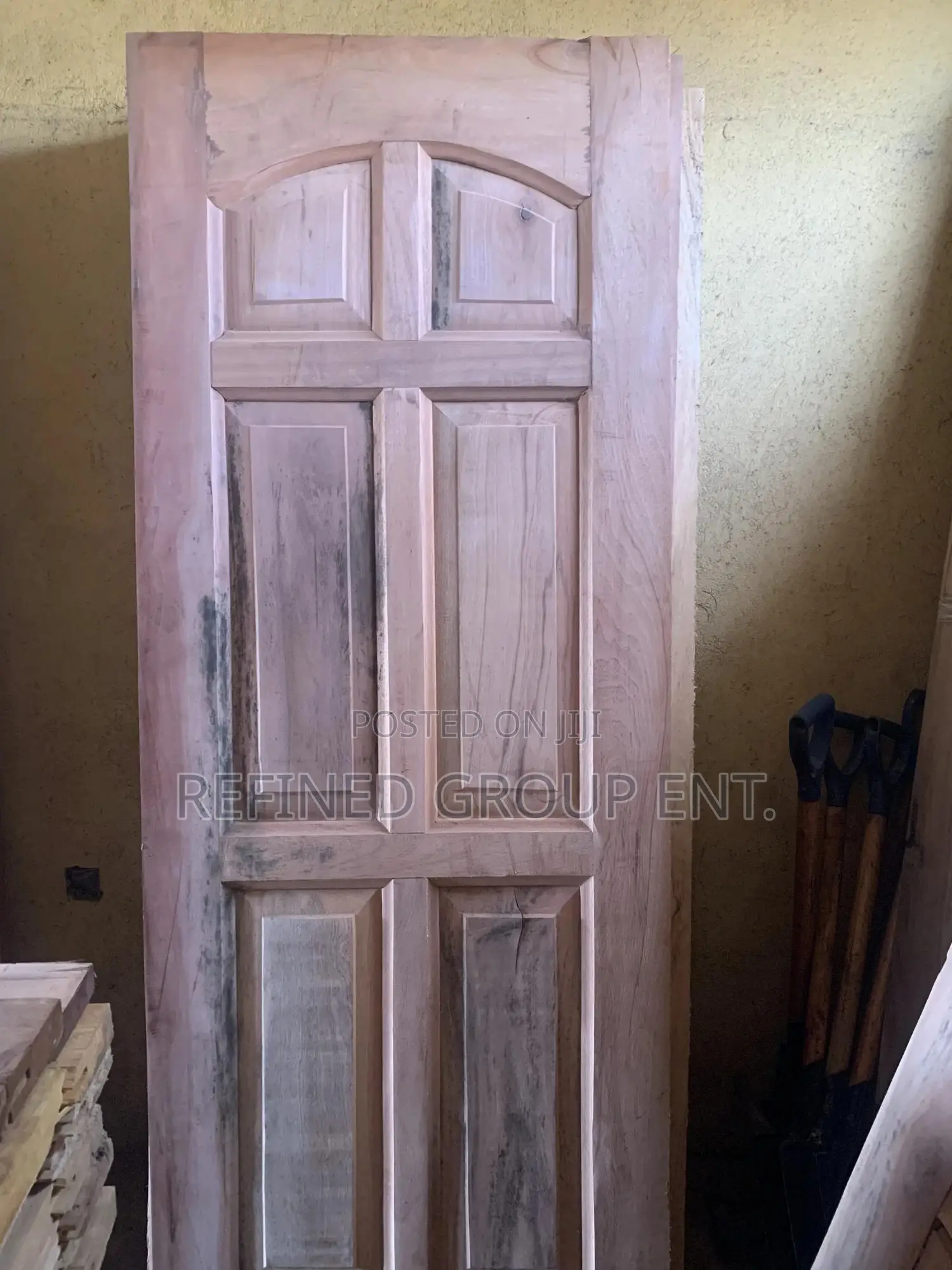 Ghana Made Doors. Hardwood