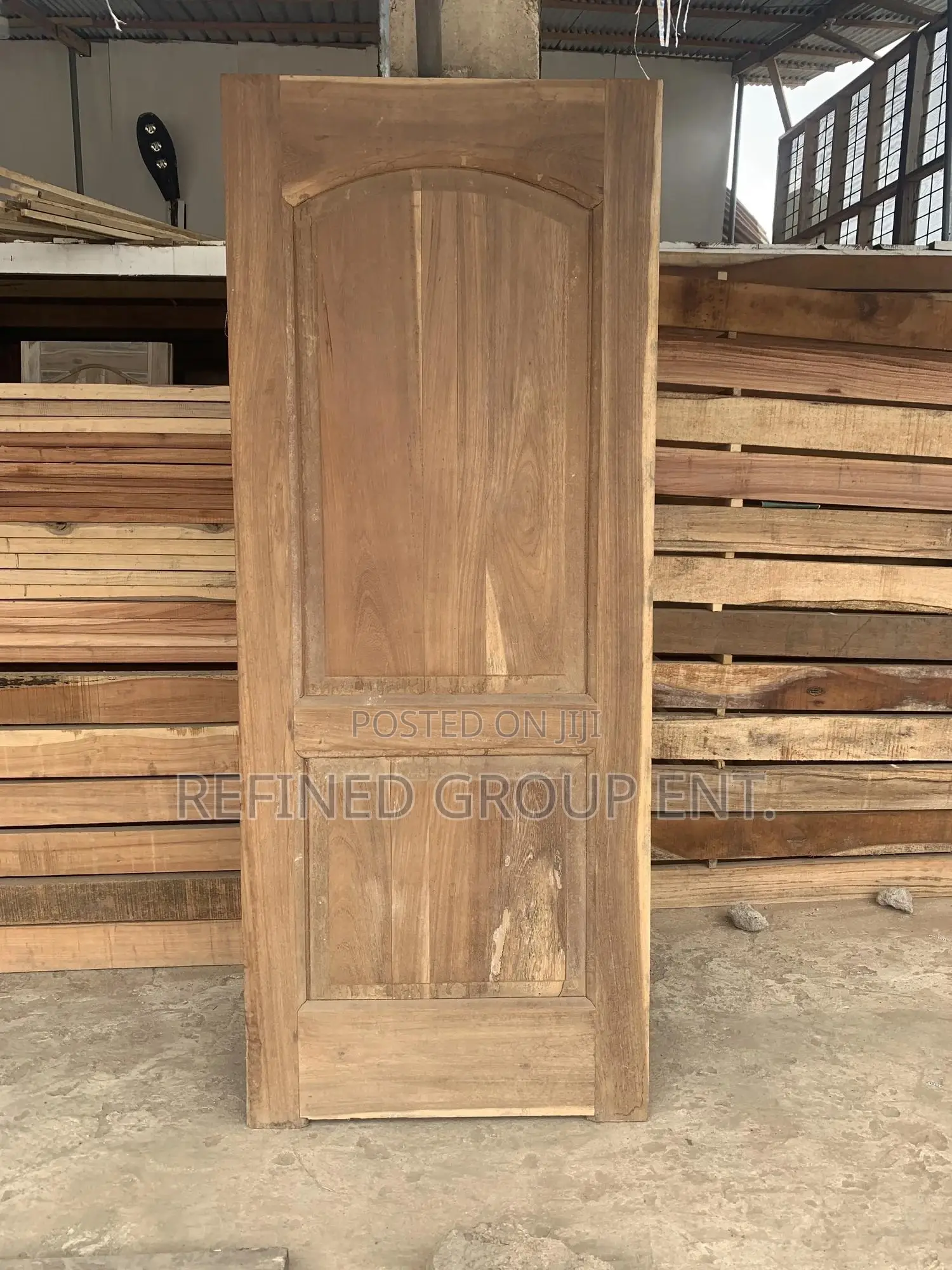 Ghana Made Doors. Hardwood