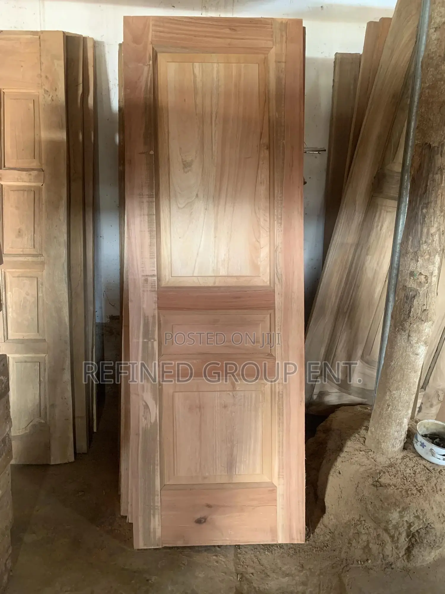 Ghana Made Doors. Hardwood