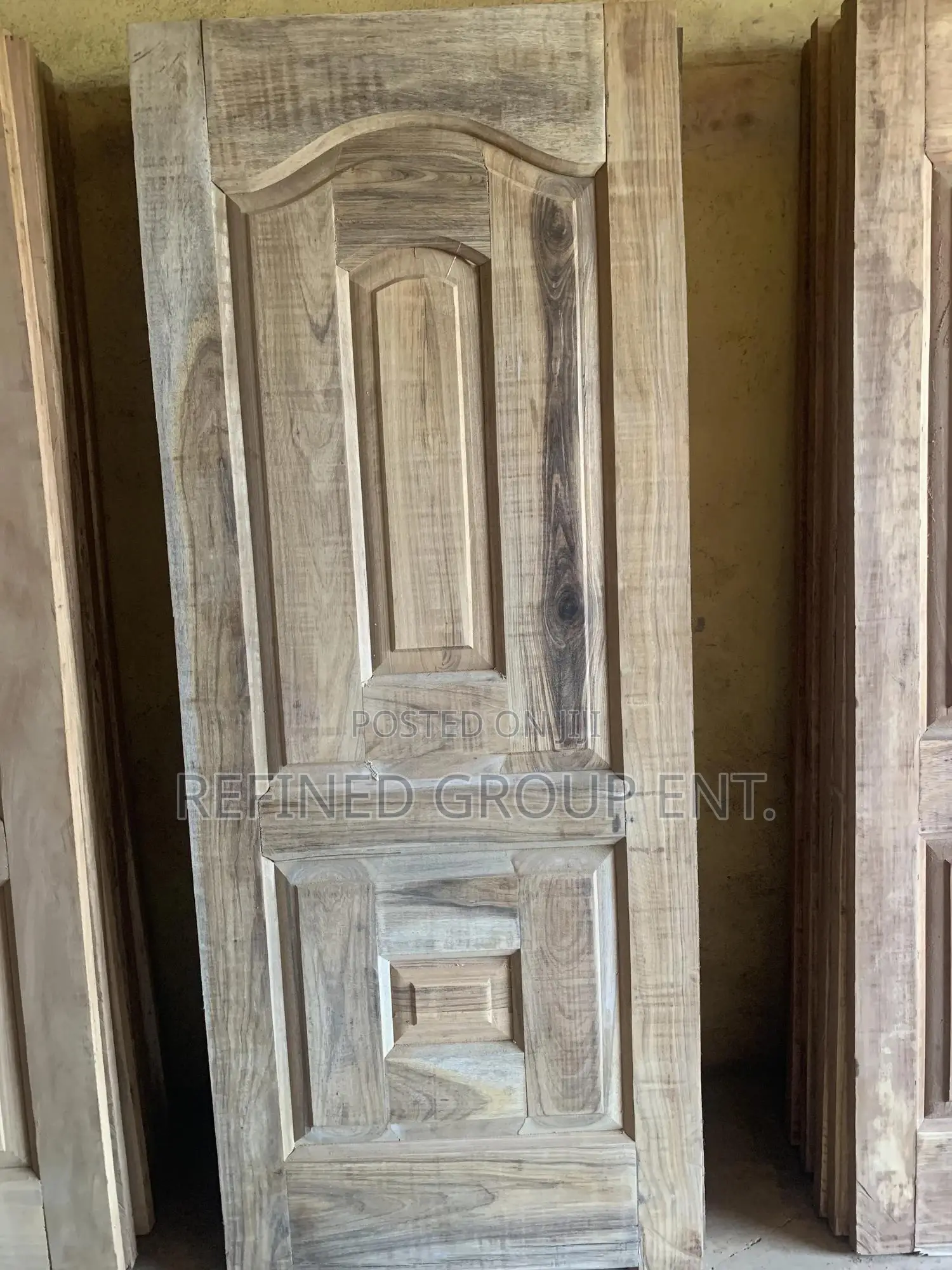 Ghana Made Doors. Hardwood