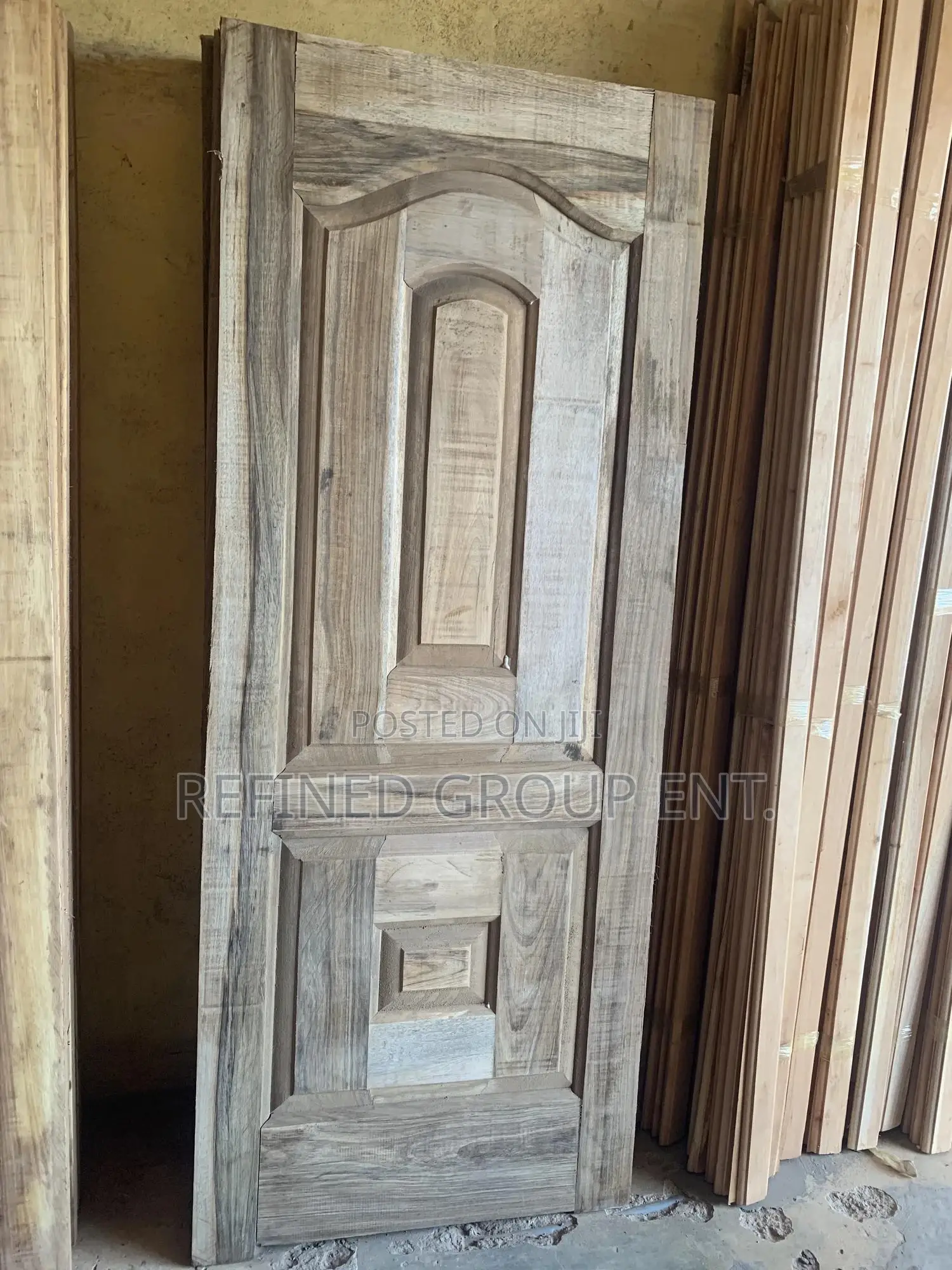 Ghana Made Doors. Hardwood