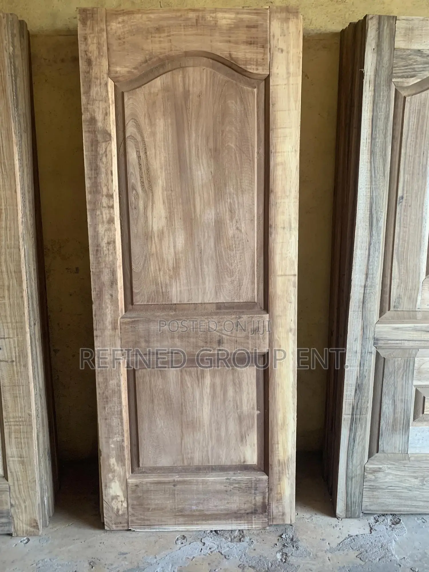Ghana Made Doors. Hardwood