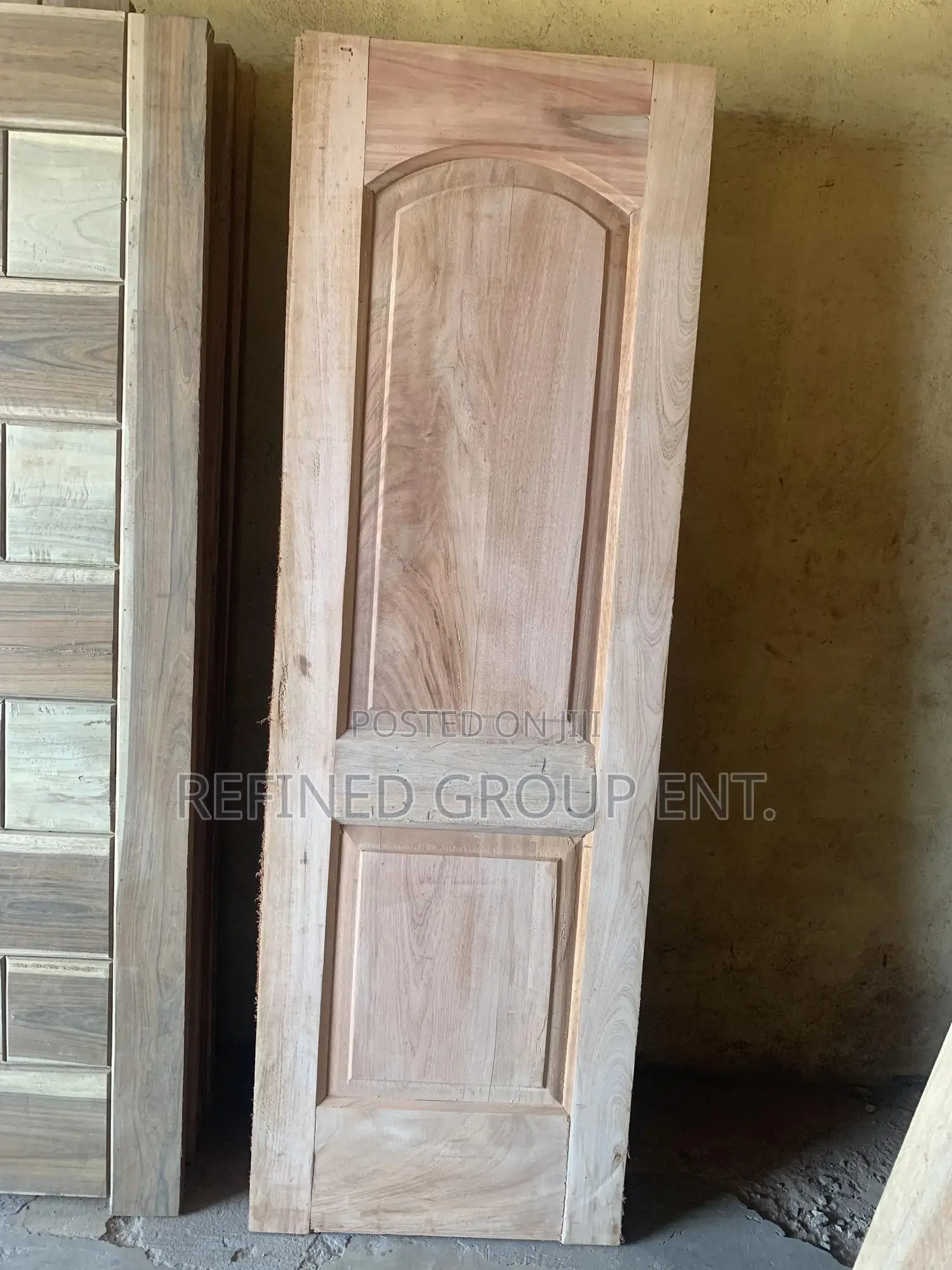 Ghana Made Doors. Hardwood
