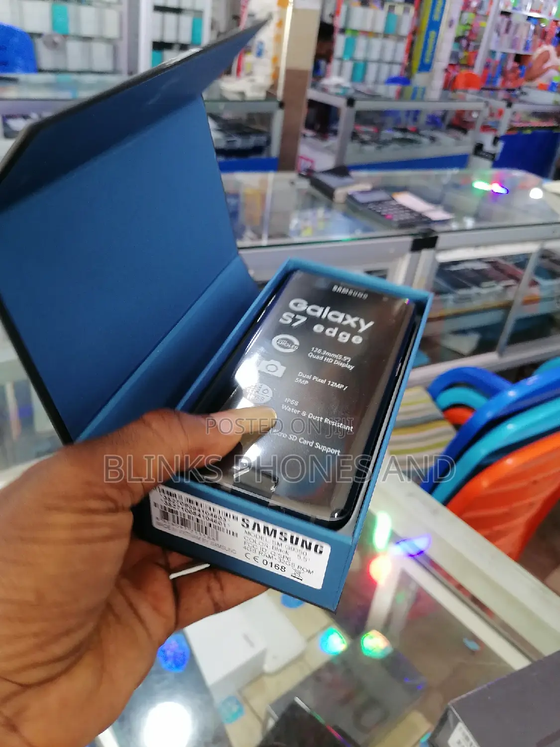 New Samsung Galaxy S7 edge 32 GB Black