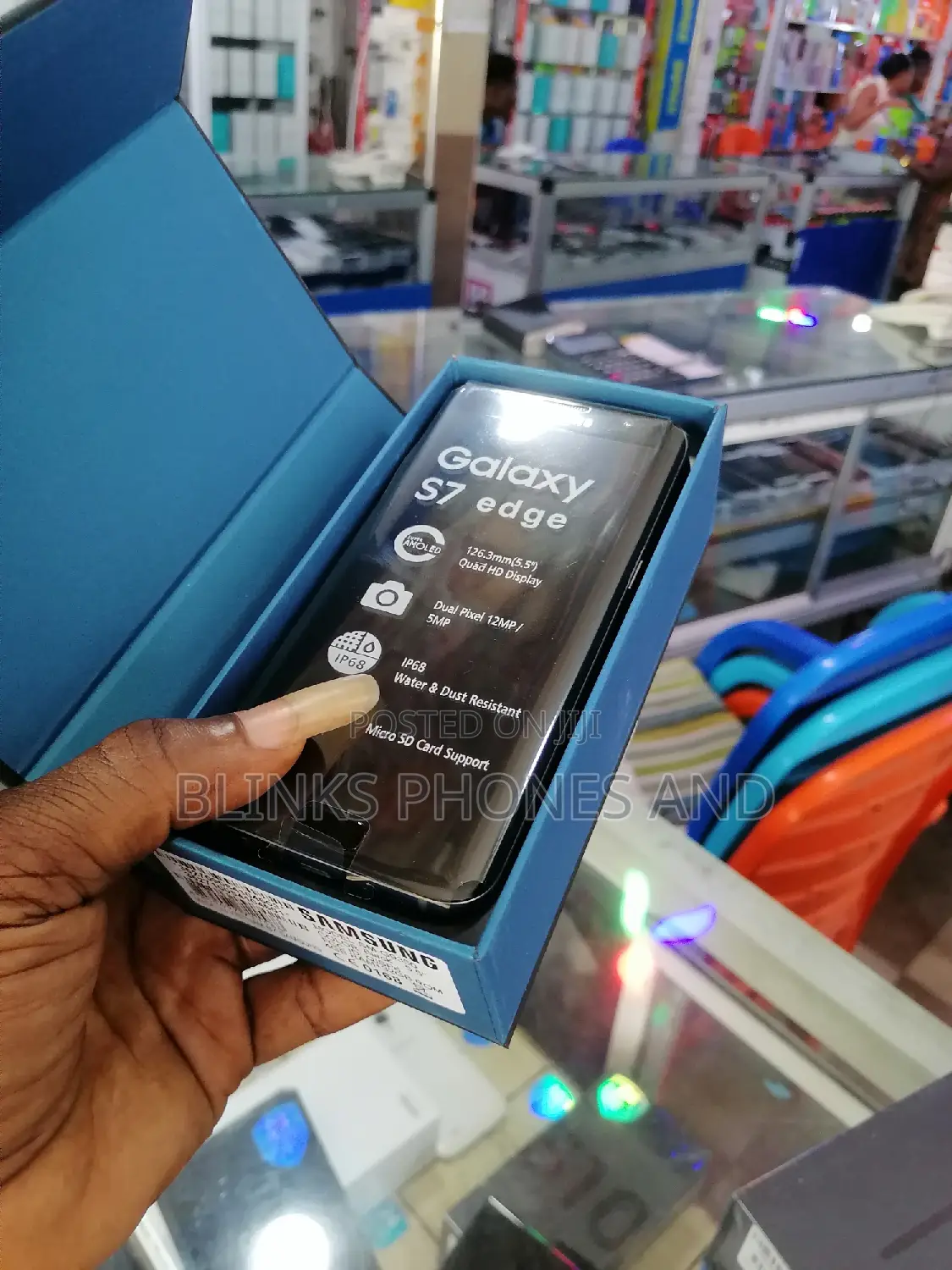 New Samsung Galaxy S7 edge 32 GB Black
