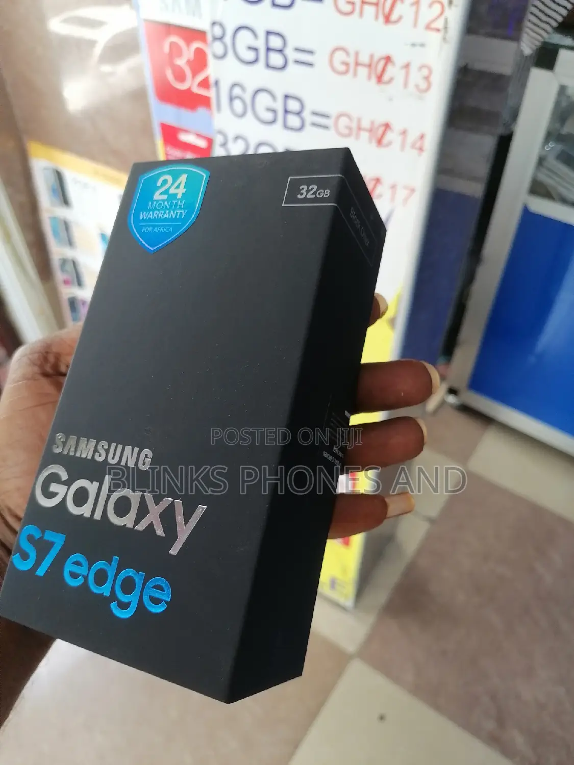 New Samsung Galaxy S7 edge 32 GB Black