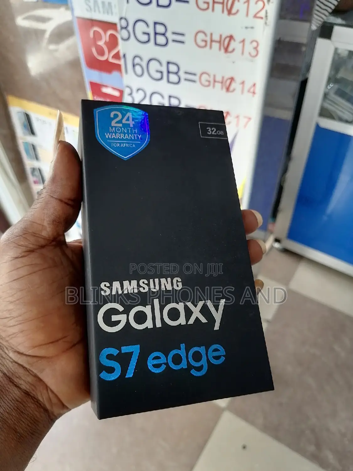 New Samsung Galaxy S7 edge 32 GB Black