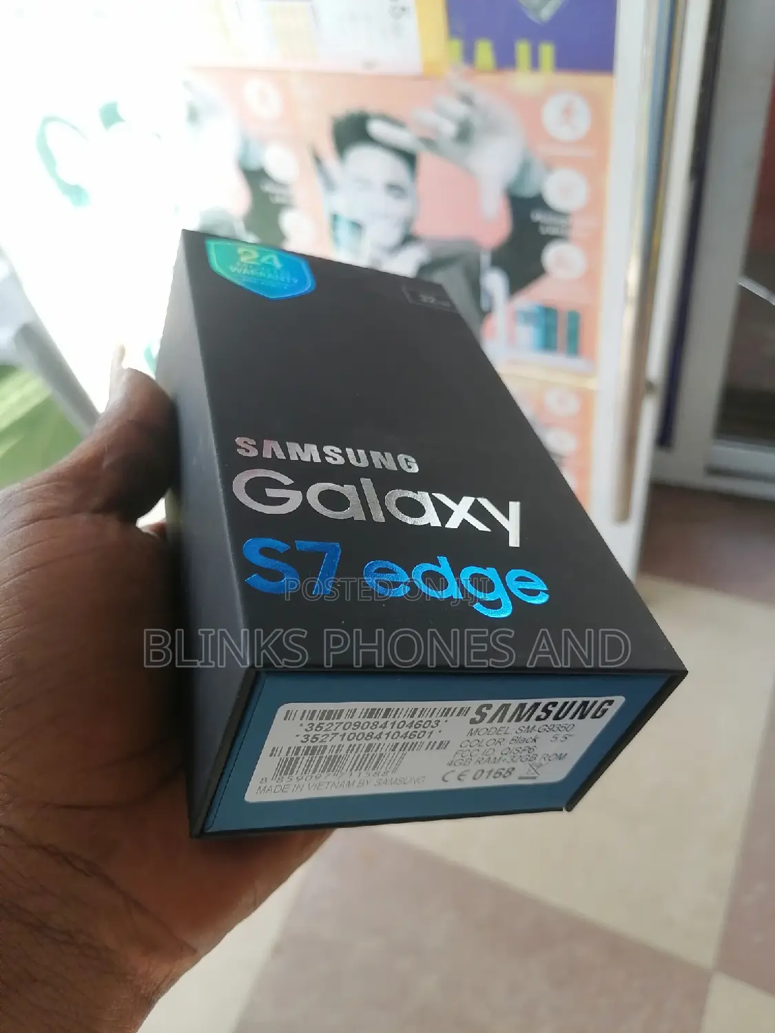 New Samsung Galaxy S7 edge 32 GB Black
