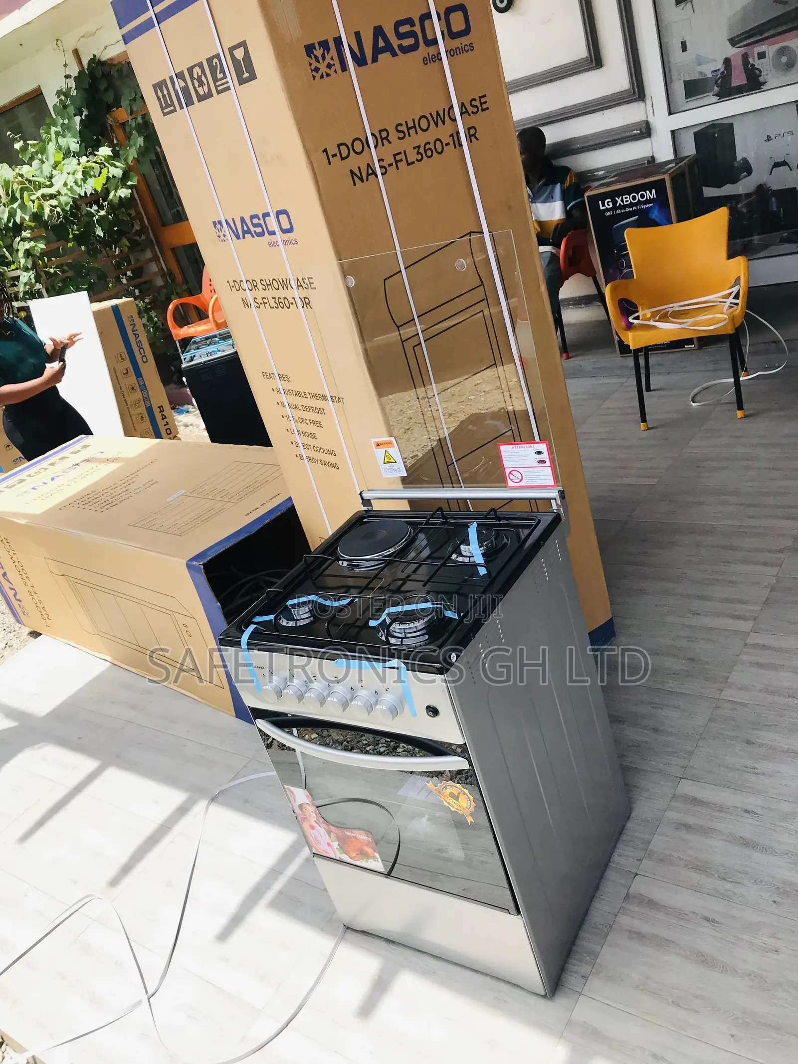 Grab 3+1 Oven With Grill 50x50 Volcano Glass Lid
