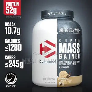 Protein Dymatize Super Mass Gainer Muscle Growth Weight Gain
