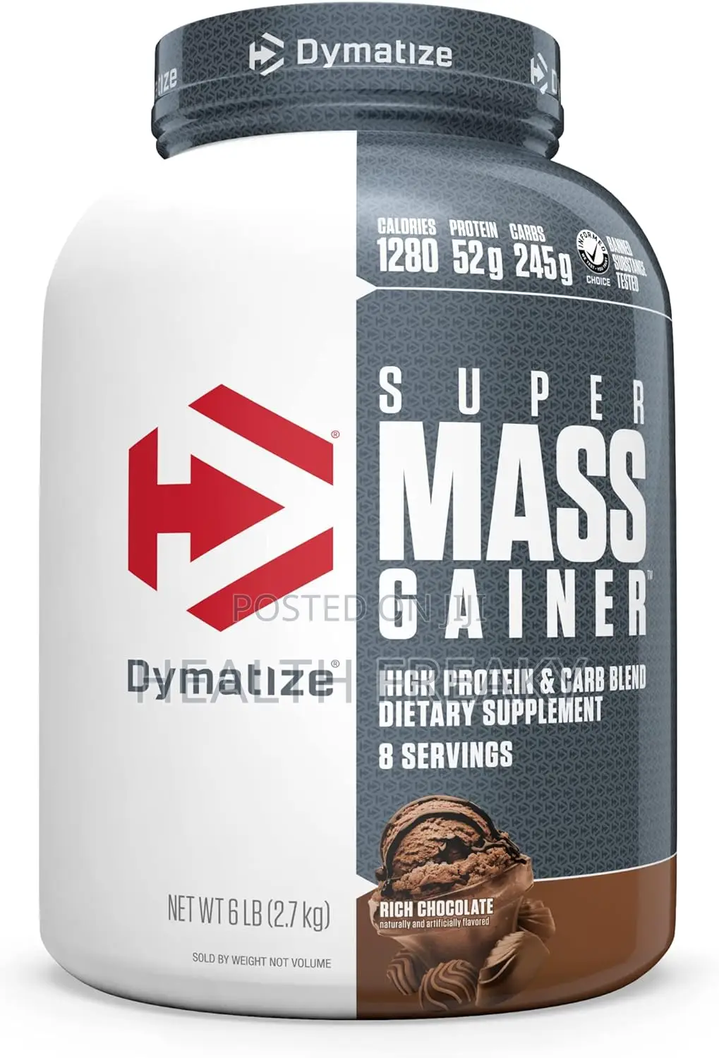 Protein Dymatize Super Mass Gainer Muscle Growth Weight Gain