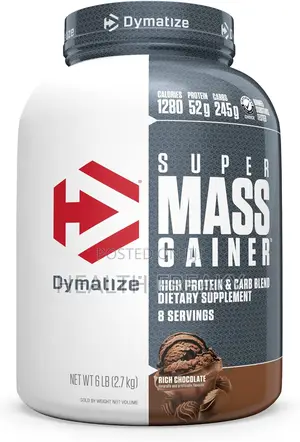 Protein Dymatize Super Mass Gainer Muscle Growth Weight Gain