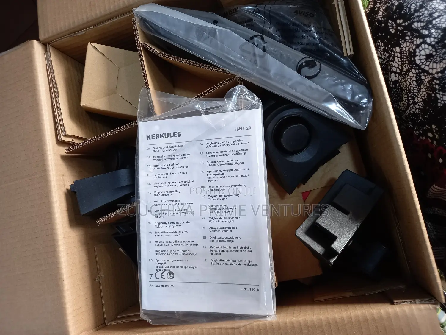 Herkules 20.L Wet Dry Vacuum Cleaner From Germany