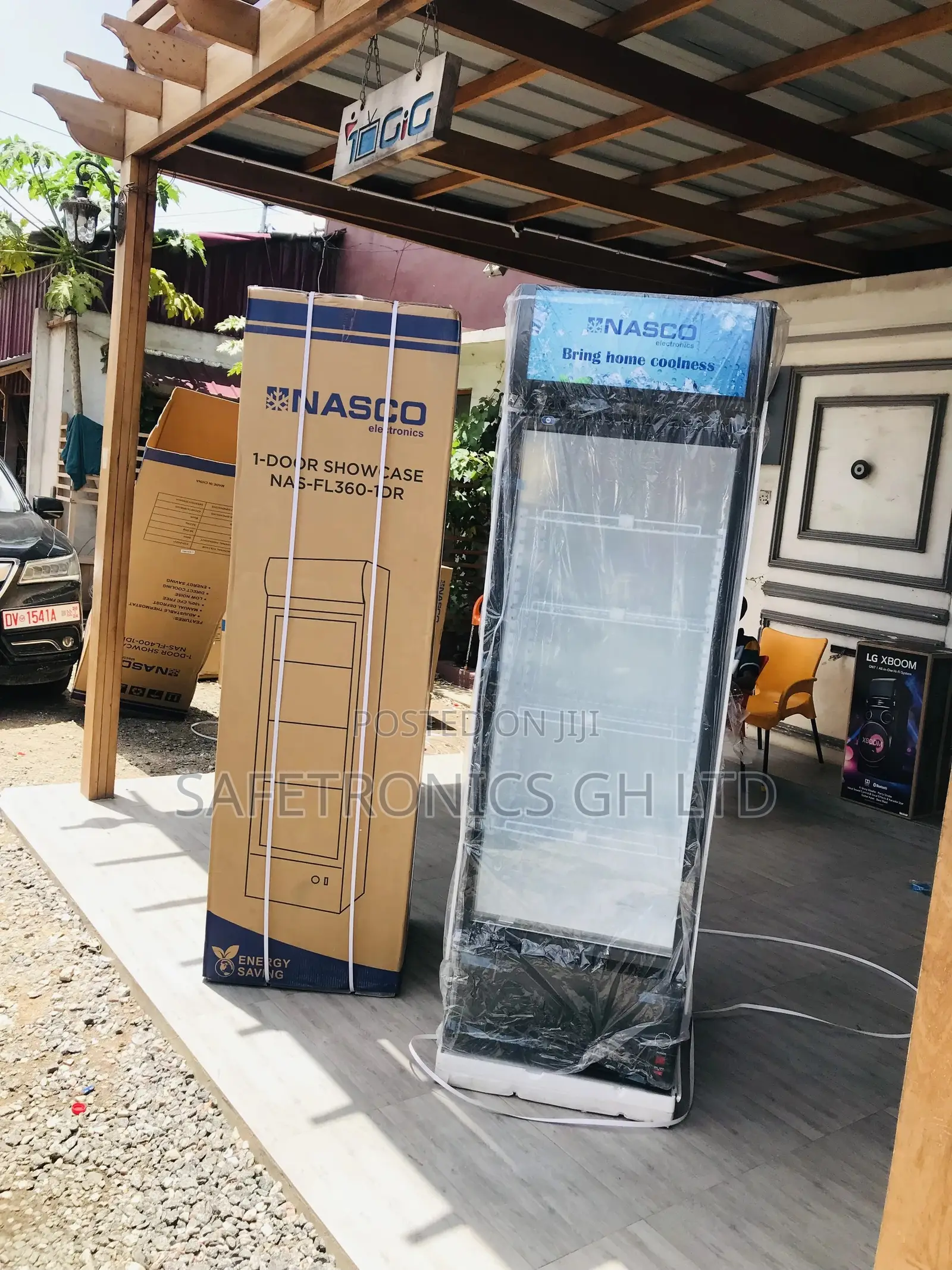 Display Nasco Singledoor Nasfl400-1dr Glass Fridge