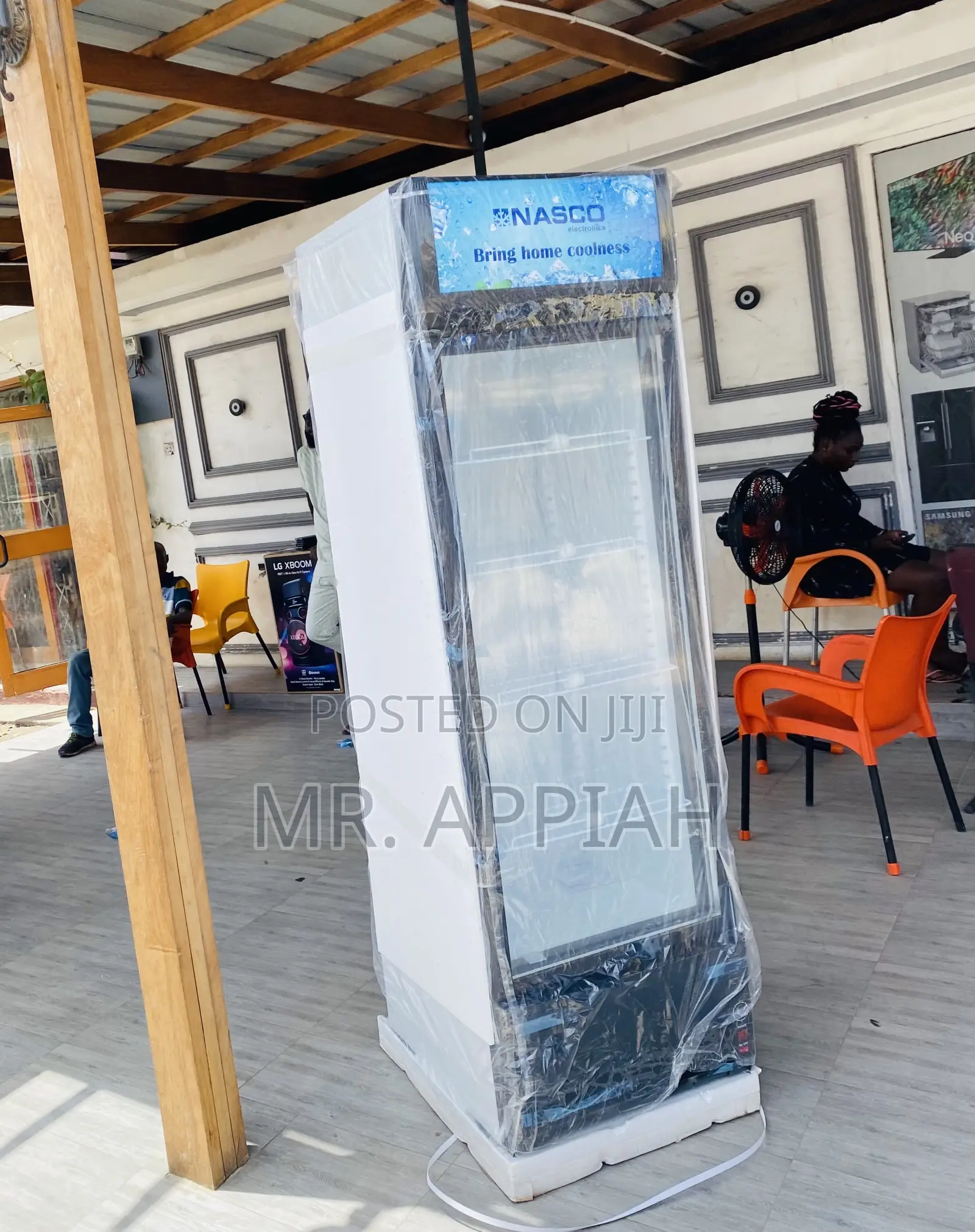 Lovely Design Nasco 1 Door Display Fridge(Nasfl360-1dr).