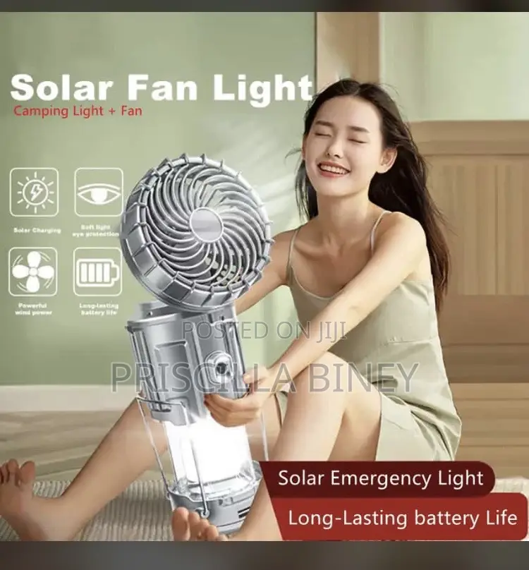 Solar Fan And Light