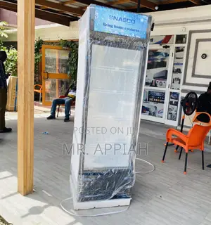 Brand New Nasco Nasfl400-1dr 1 Door Display Fridge.