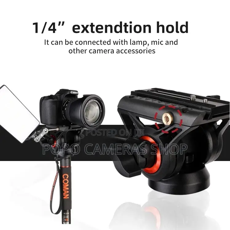 10kg Coman Professional Heavy Duty Monopod
