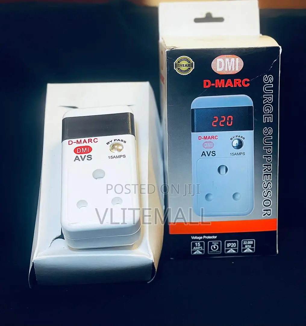 D-Marc AC Guard AVS Surge Protector -15amps