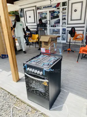 Affordable Volcano 50x50 Oven and Gril 4 Gas Burner(Black).