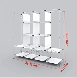 Storage Rack Wardrobe 4 in 1