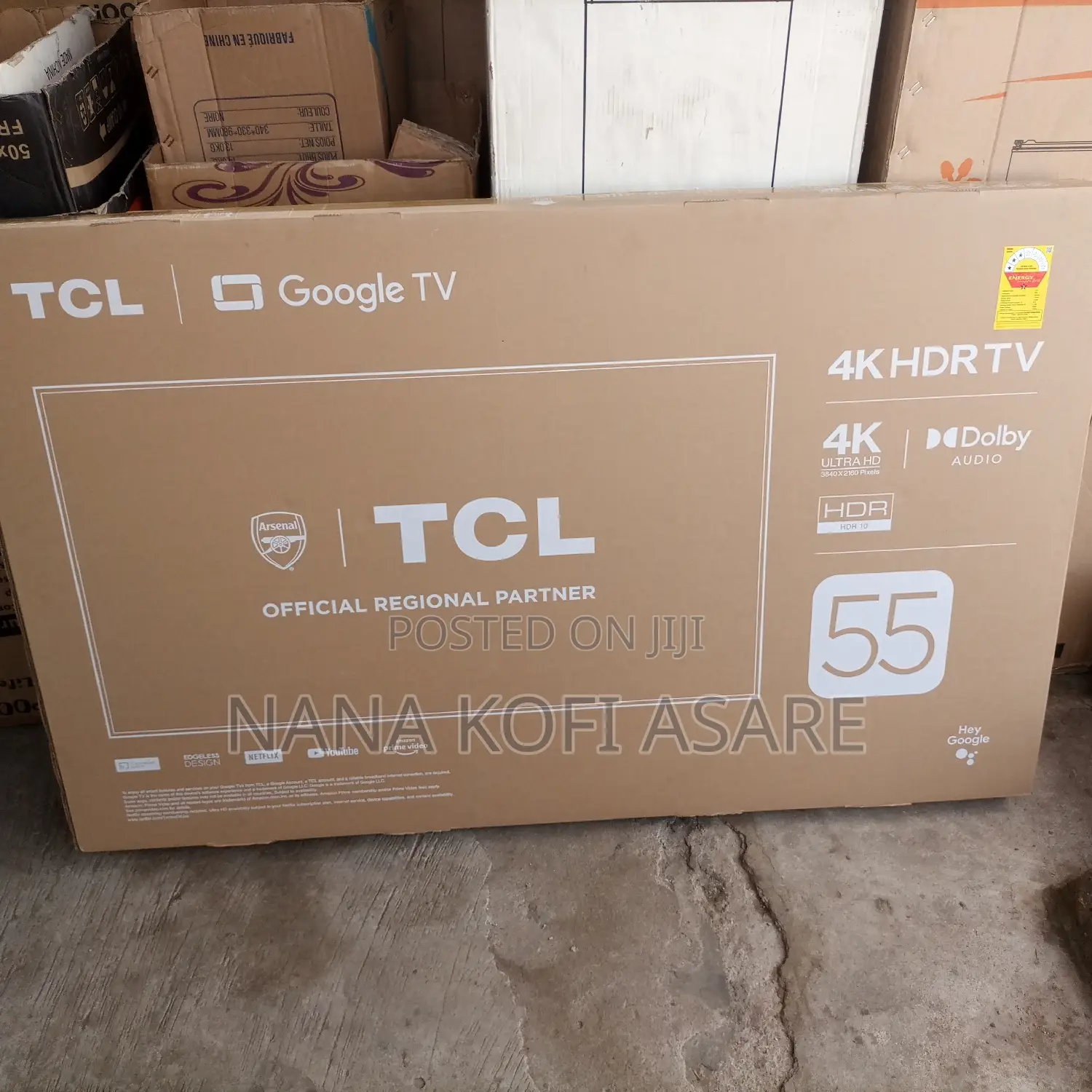 TCL 55inch Smart Uhd Tv