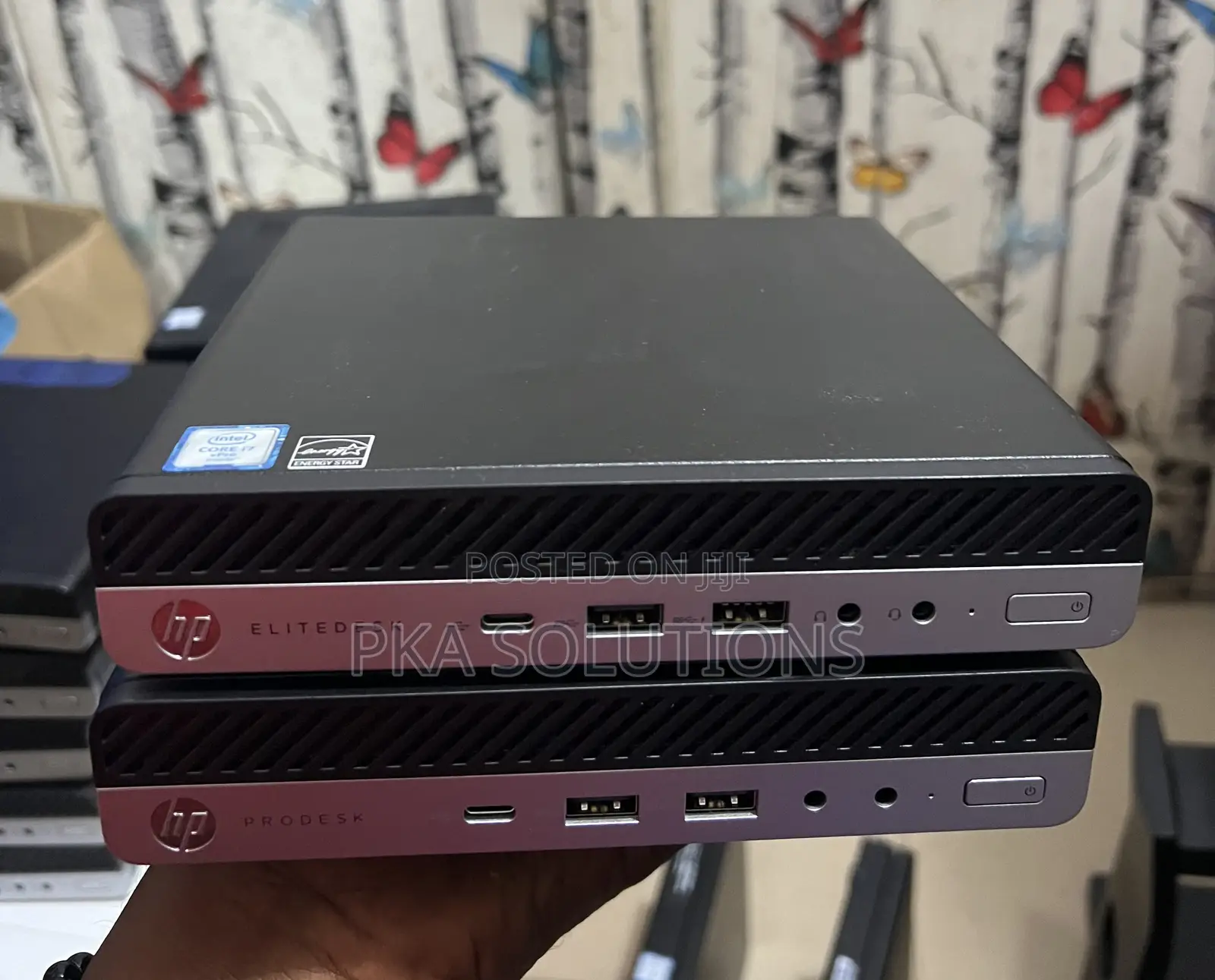 Desktop Computer HP EliteDesk 800 G3 8GB Intel Core I7 SSD 256GB